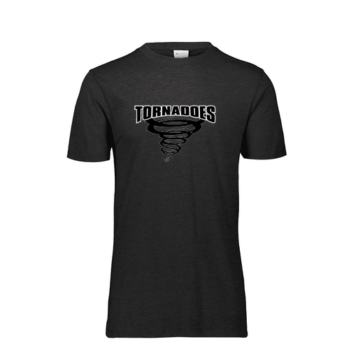 [FTSCUBBK-AS-LOGO3] Decker Men's Tri-Blend T-Shirt - Short Sleeve (Adult S, Black, Logo 3)
