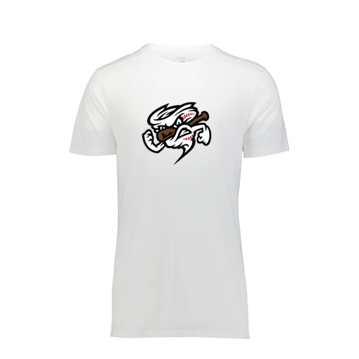 [FTSCUBWH-YS-LOGO1] Decker Youth Tri-Blend T-Shirt - Short Sleeve (Youth S, White, Logo 1)