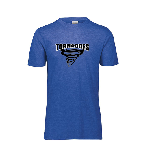 [FTSCUBRY-YS-LOGO3] Youth Ultra-blend T-Shirt (Youth S, Royal, Logo 3)