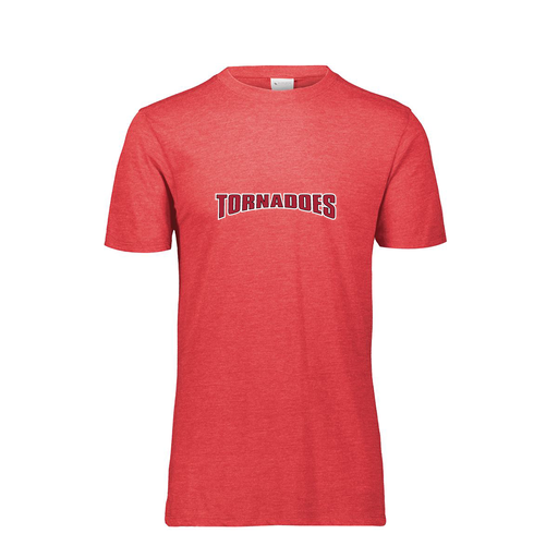 [FTSCUBRD-YS-LOGO2] Youth Ultra-blend T-Shirt (Youth S, Red, Logo 2)