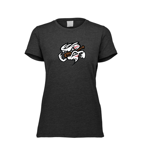 [FTSCUBBK-FAXS-LOGO1] Decker Women's Tri-Blend T-Shirt - Short Sleeve (Female Adult XS, Black, Logo 1)