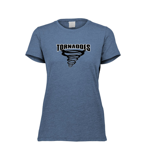 [FTSCUBNV-FAXS-LOGO3] Ladies Ultra-blend T-Shirt (Female Adult XS, Navy, Logo 3)