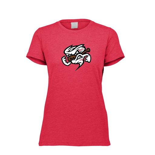[FTSCUBRD-FAXS-LOGO1] Ladies Ultra-blend T-Shirt (Female Adult XS, Red, Logo 1)