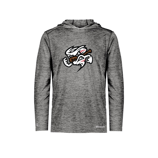 [FOLHCGBK-AS-LOGO1] Decker Men's Charge Hoodie (Adult S, Black, Logo 1)