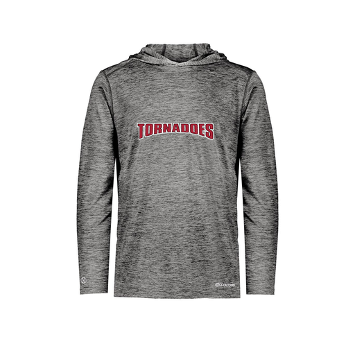 [FOLHCGBK-AS-LOGO2] Men's Charge Hoodie (Adult S, Black, Logo 2)