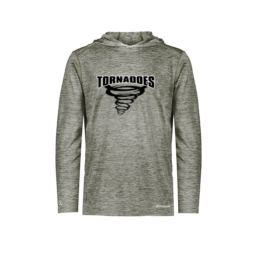 [FOLHCGGY-AS-LOGO3] Decker Men's Charge Hoodie (Adult S, Gray, Logo 3)