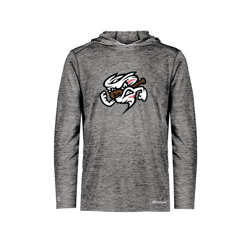 [FOLHCGBK-YS-LOGO1] Decker Youth Charge Hoodie (Youth S, Black, Logo 1)