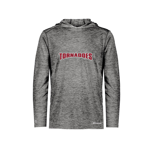 [FOLHCGBK-YS-LOGO2] Decker Youth Charge Hoodie (Youth S, Black, Logo 2)