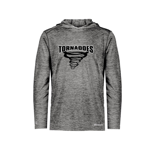 [FOLHCGBK-YS-LOGO3] Decker Youth Charge Hoodie (Youth S, Black, Logo 3)