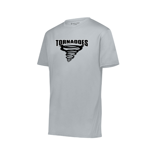[222818.099.S-LOGO3] Men's Movement Dri Fit Shirt (Adult S, Silver, Logo 3)