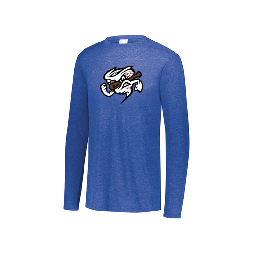 [FTLCUBRY-YS-LOGO1] Youth LS Ultra-blend T-Shirt (Youth S, Royal, Logo 1)